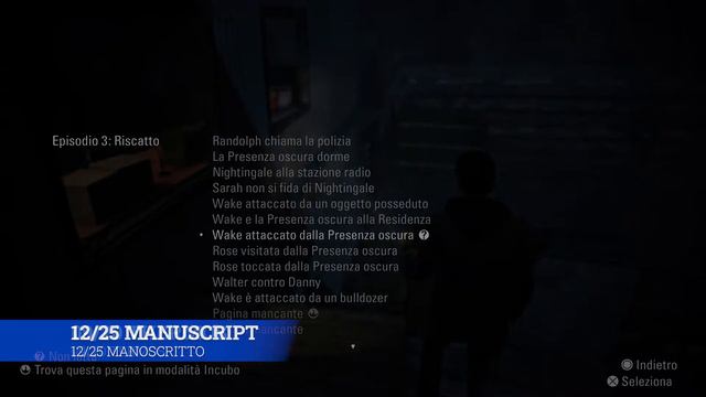 Alan Wake Remastered: All collectibles - Episode 3 (Tutti i collezionabili - Episodio 3) смотреть онлайн