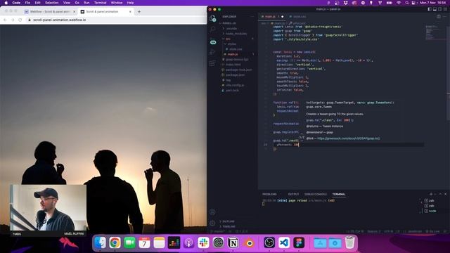 Easy Smooth Scroll in Webflow with Lenis + GSAP ScrollTrigger Tutorial смотреть онлайн