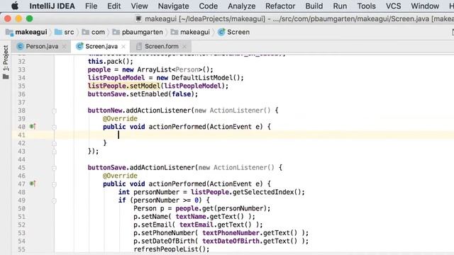 Java GUIs part 8 - Refactor code смотреть онлайн