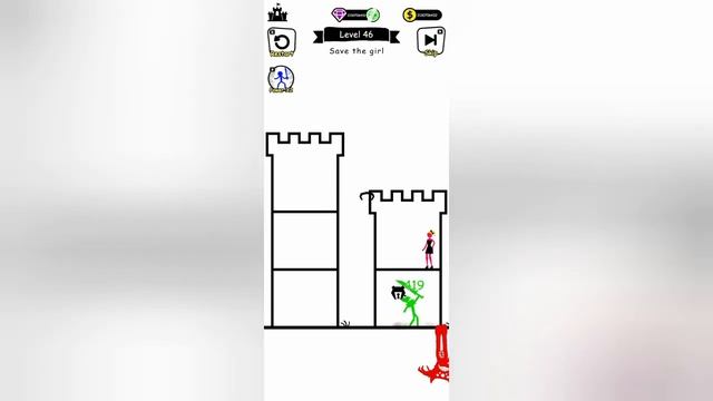 Эволюция синего человечка ниндзя в игре Stick Hero Tower Defense 41-51 Lv