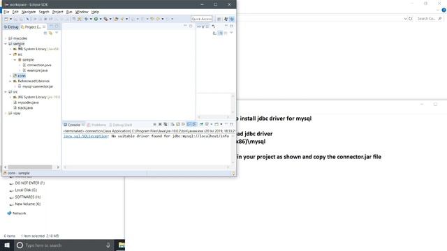 JDBC connectivity for mysql database #mysql #jdbc #technologystack #database смотреть онлайн