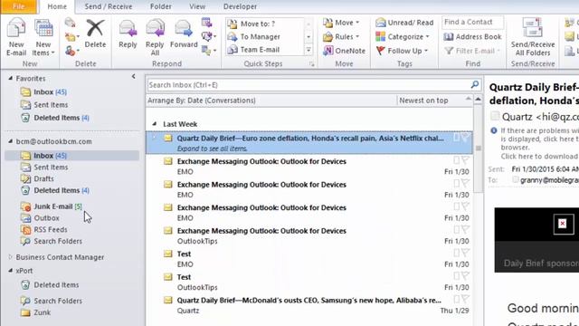 ItemAdd Macro to Move Messages смотреть онлайн