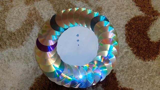 Поделки из CD дисков.(мусор---??? в красоту) смотреть онлайн