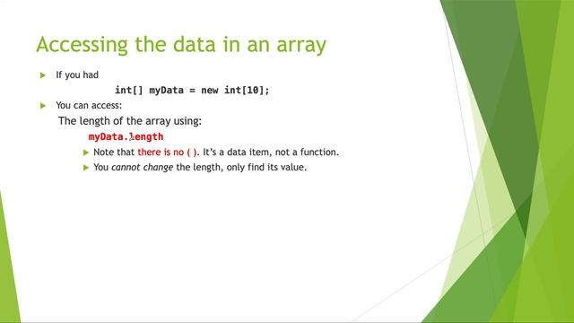 COMP1010 Arrays: Accessing, Printing, Looping смотреть онлайн