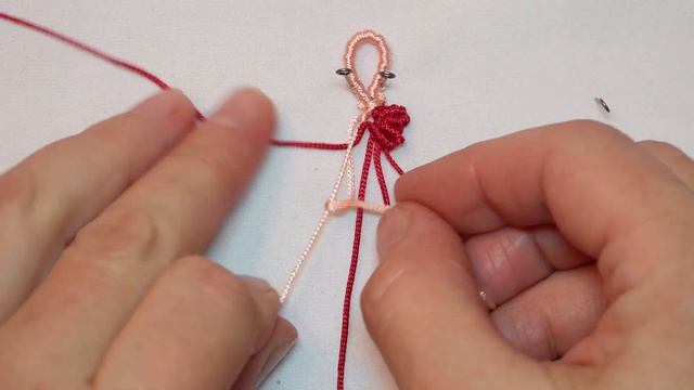 БРАСЛЕТ МАКРАМЕ СЕРДЕЧКИ смотреть онлайн