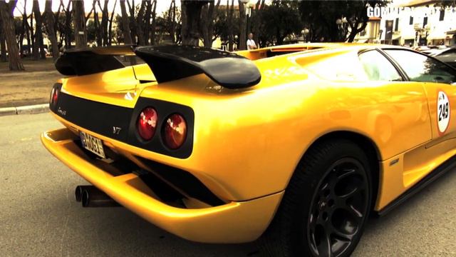 Lamborghini Diablo VT: BRUTAL LOUD Exhaust Sound !!! смотреть онлайн