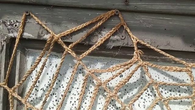 Джут в декоре / Что произошло через год использования