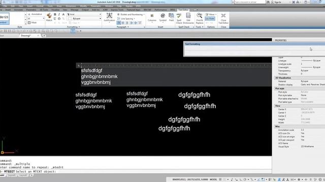 Продвинутый прием работы с текстом в AutoCAD_редактирование любых текстов в один клик смотреть онлайн