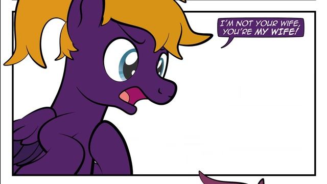 Квест для дружбы, Спин-офф о Дарк Пёрпле. Фанатский комикс MLP. смотреть онлайн