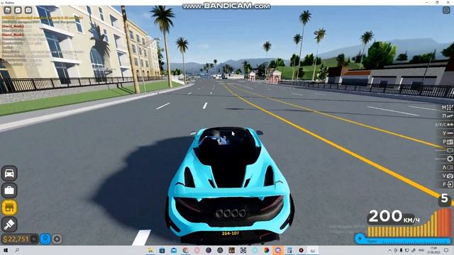 Участвую в гонках В Roblox Driving Empire смотреть онлайн