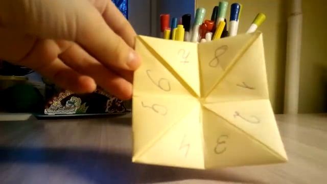 Как сделать гадалку из бумаги?(второе видео) смотреть онлайн