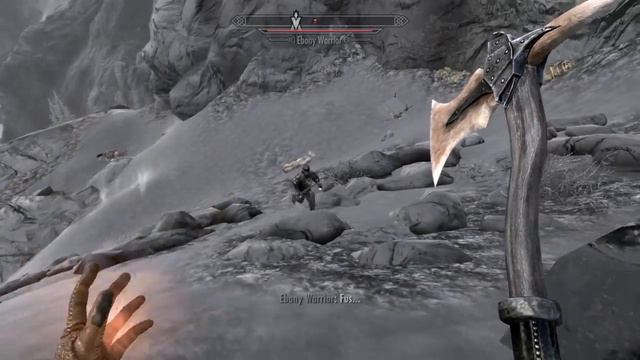Skyrim: Fighting the Ebony Warrior смотреть онлайн