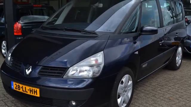 Renault Grand Espace BWJ 2003 2 0 Turbo 163pk 7 PERS + NAVI + CLIMA + PANODAK + CRUISE смотреть онлайн