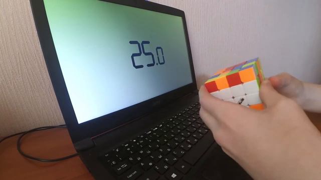 СДЕЛАЛ АВГ 3 НА КУБИКЕ 4 НА 4 | QiYi Mofange Thunderclap 4x4 | СБОРКИ смотреть онлайн