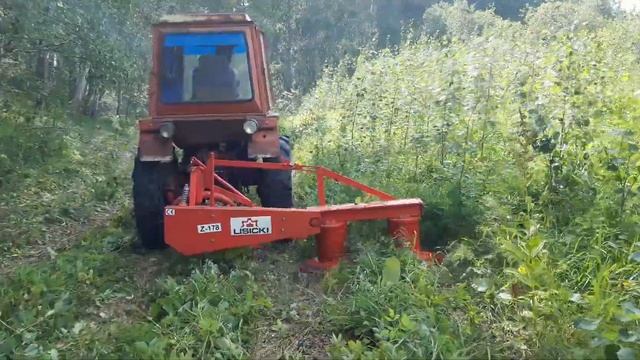 Сенокос, роторная косилка lisicki на т 25 владимирец - (Lisicki rotary mower on t 25 vladimirets). смотреть онлайн