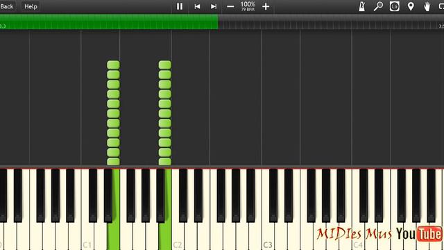 Helloween - If I Could Fly Piano Cover [Synthesia Piano Tutorial] смотреть онлайн