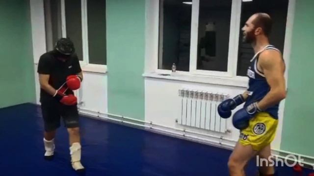 Kick-box, бокс, спаринг.  #бокс #кикбоксинг #boxing #sport #kickboxing
