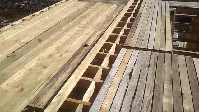 Временные полы на мансардном этаже. смотреть онлайн