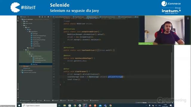 BiteIT #77: Selenide – Selenium na wypasie dla Javy | Kamil Czornyj смотреть онлайн