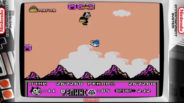Felix The Cat(Кот Феликс) Nes Прохождение