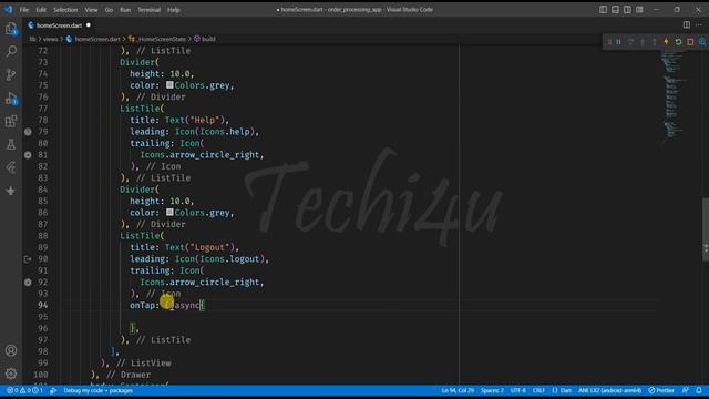 Flutter Firebase sign-out Implementation in Urdu| Order Processing App with Flutter (Part 13) смотреть онлайн