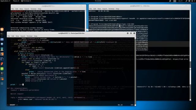 Xfil binary data over DNS by blind corruption смотреть онлайн