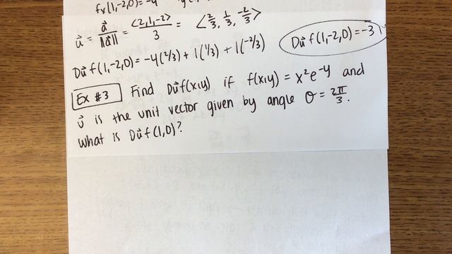 14.6: Directional Derivatives and the Gradient Vector (1/2) смотреть онлайн