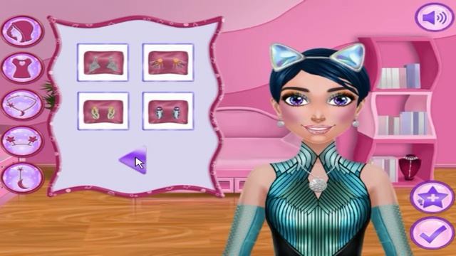 Futuristic Girls Makeover - Dress Up and Makeover Girl Game смотреть онлайн