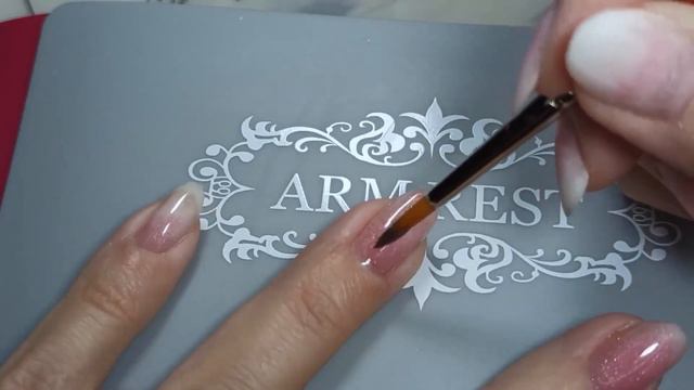 коррекция на ногтях гель лаками с Алиэкспресс смотреть онлайн