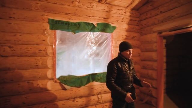 Баня из дикого сруба.ЦЕНА бани под ключ смотреть онлайн