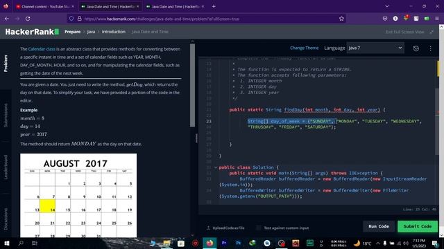 HackerRank java date and time bangla problem solving | the cracker смотреть онлайн