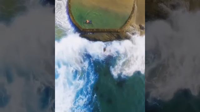 Самый красивый бассейн с приливом в Лагуна-Бич Laguna Beach Orange County смотреть онлайн