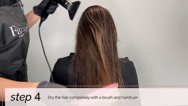 №4 Perfect Smooth салонный уход для волос от Farmavita смотреть онлайн