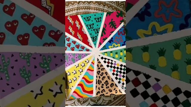 что можно нарисовать на холсте в стиле indi kid❤? смотреть онлайн