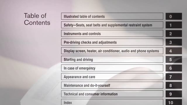 2020 Nissan Kicks - Owner's Manual