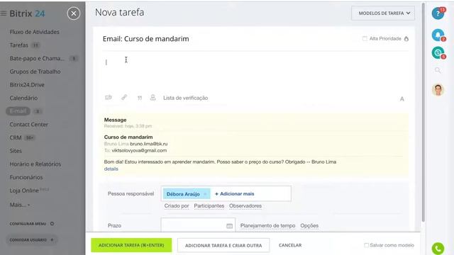Como Criar um Webmail | Bitrix24 смотреть онлайн