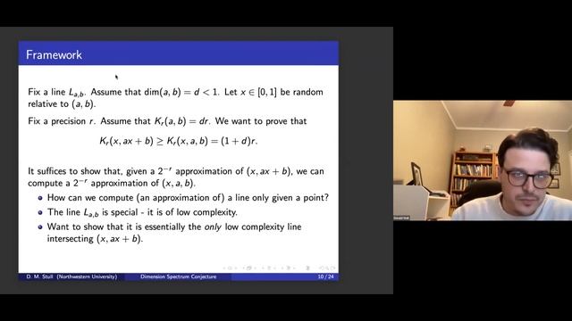 The dimension spectrum conjecture for lines - Donald Stull (Northwestern University) смотреть онлайн