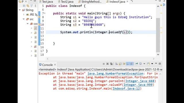 JAVA String Methods PART 3 смотреть онлайн