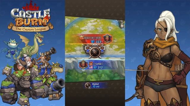 Goblin Rush Gameplay | Castle Burn 10 Game Win Streak смотреть онлайн