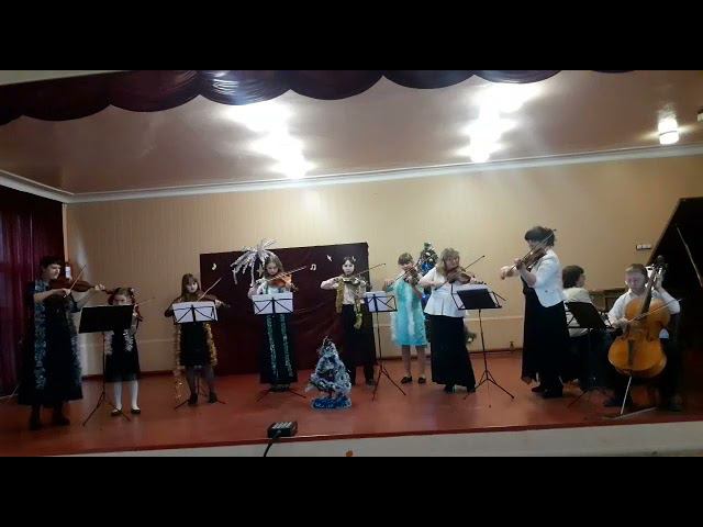 Камерный ансамбль Д. Бекман переложение А. Чугуновой "Елочка" смотреть онлайн