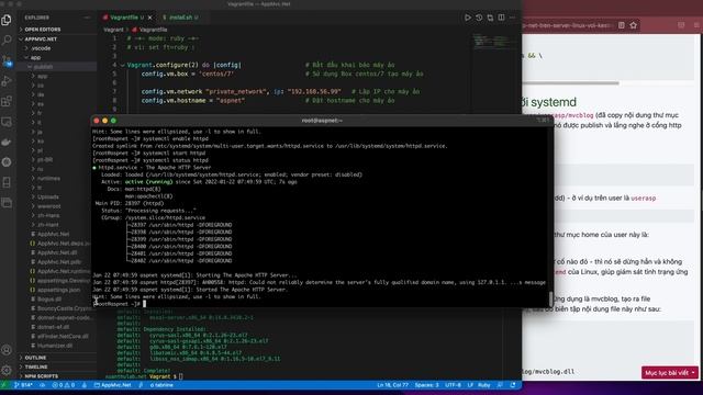 CS83 (Lập trình ASP.NET MVC 16) Publish ứng dụng, triển khai chạy ứng dụng với Nginx, Http Apache смотреть онлайн