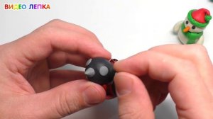 Лепим игрушки на ёлку - Новый год ? Видео Лепка