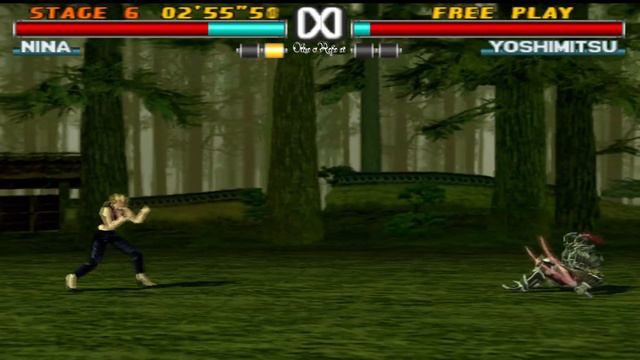 TEKKEN 3 de PS1-1998 - Nina Williams смотреть онлайн