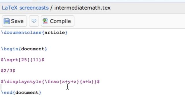 Intermediate mathematics in LaTeX смотреть онлайн