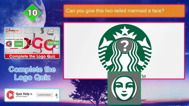 Complete The Logo Quiz Answers 100% | Earn +15 Rbx | Video Facts смотреть онлайн