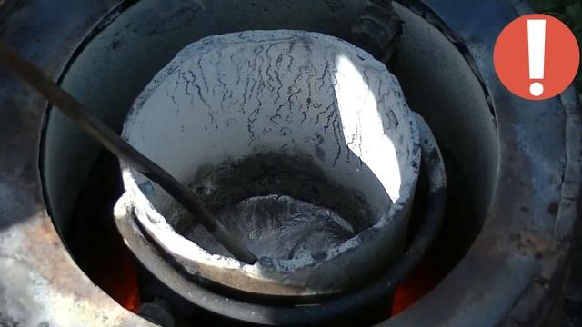 Как плавить алюминий в домашних условиях с ,,Дегазером ФТ 1,2,, Лучший результат смотреть онлайн