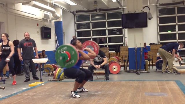 Kjayla Martin (Youth, 75+ kg) - 97 kg (213.4 lb) Clean and Jerk смотреть онлайн