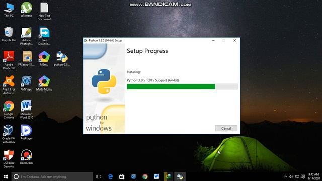 How to install Python and add Path to Environment Variables in Windows 10|| 64 bit|| смотреть онлайн