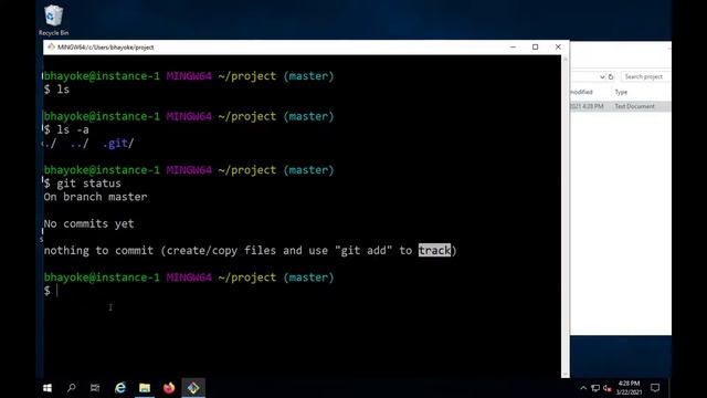 Nepali git tutorial on Starting with Git and commands смотреть онлайн