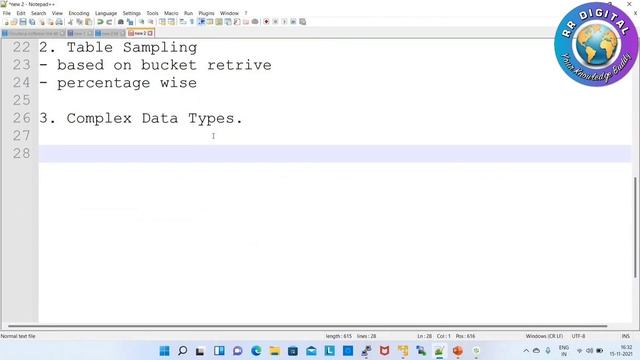 Complex Data Types In Hive || Bucketing and Table Sampling In Hive | Hive Tutorial For Beginners смотреть онлайн